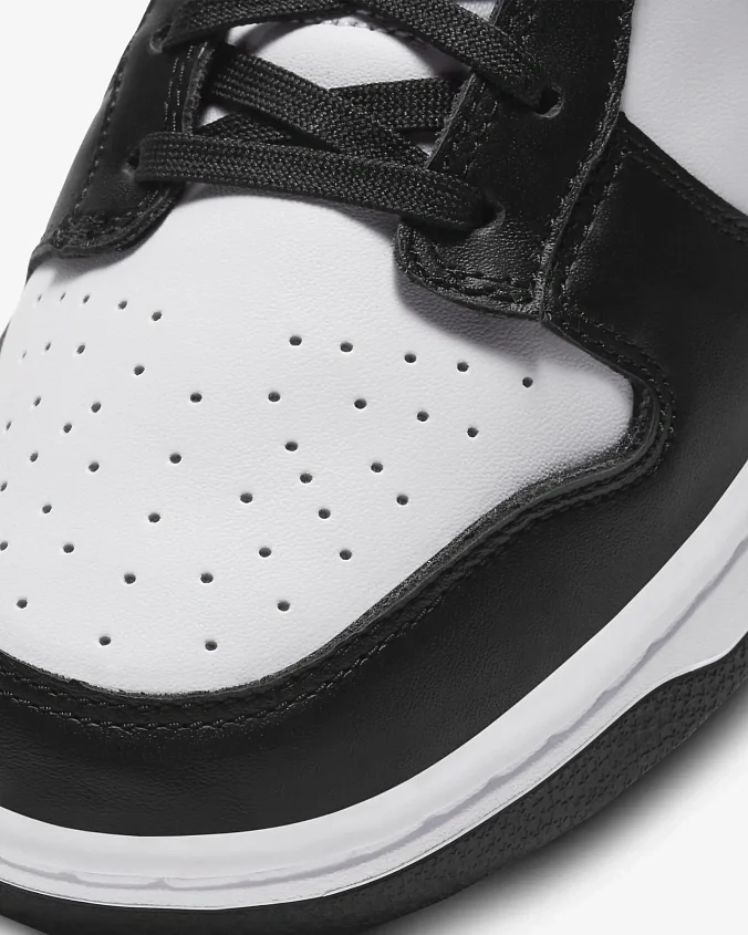 Кроссовки Nike Dunk Low Retro White/White/Black