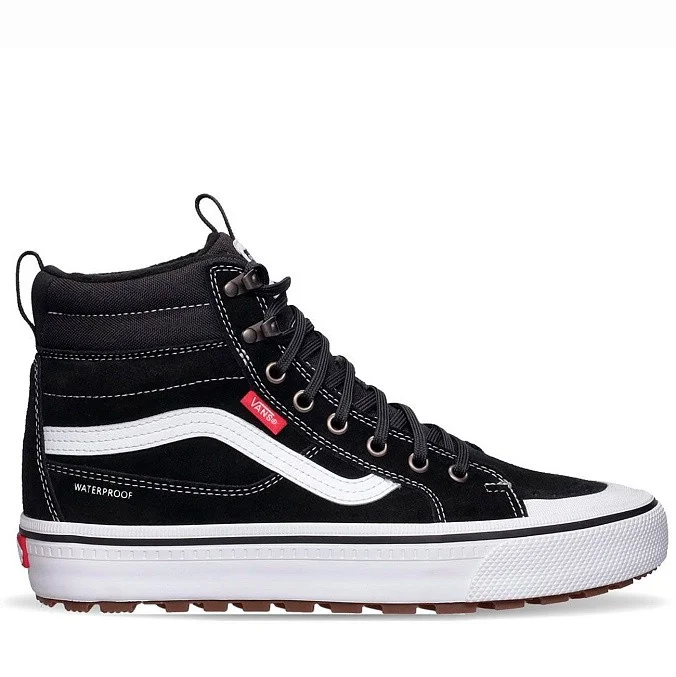 Кеды высокие Vans Sk8-Hi Waterproof Insulated Black/White
