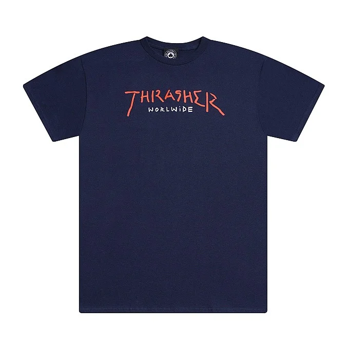 Футболка Thrasher Worldwide Navy