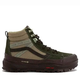 Кеды высокие Vans Sk8-Hi Gore-Tex Insulated Dark Green/Dark Brown