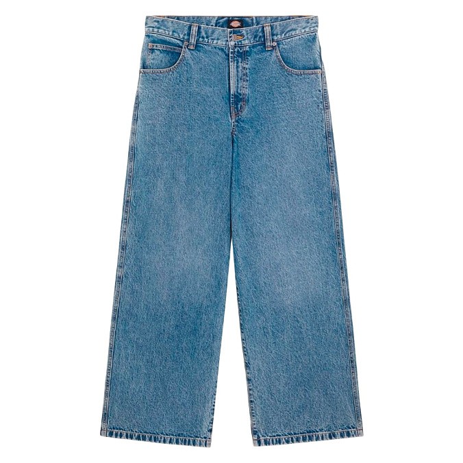 Джинсы мужские Dickies Loose Wave Denim Rinsed Blue W/ Fade