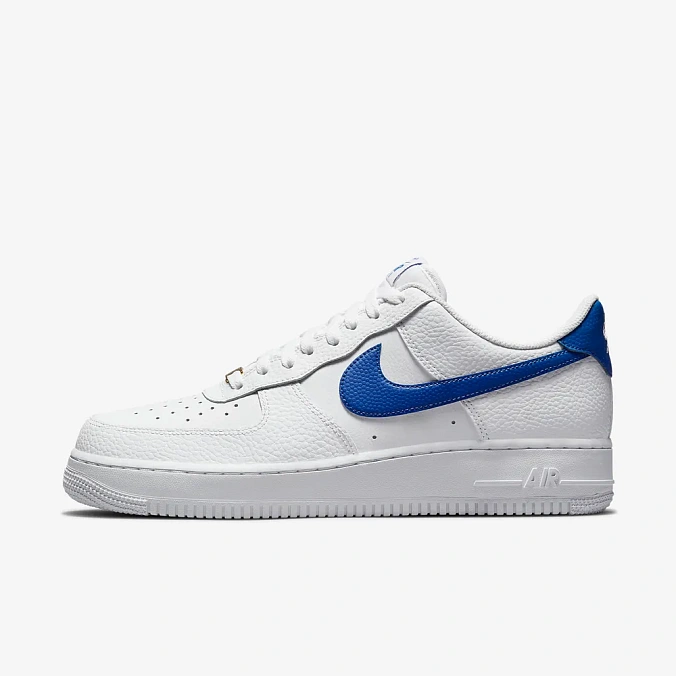 Кроссовки Nike Air Force 1 '07 White/Game Royal/White