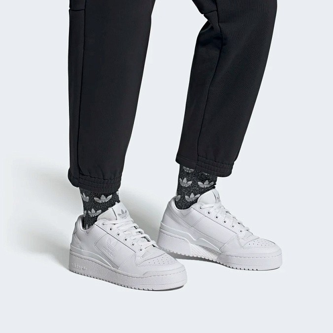 Кроссовки женские adidas Originals Forum Bold Cloud White/Cloud White/Core Black